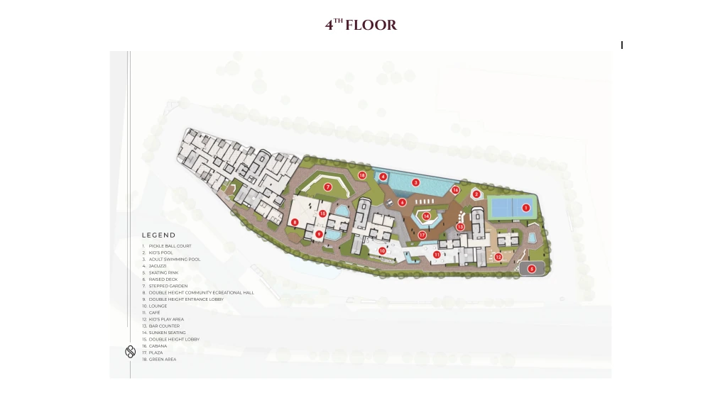 Fourth-floor plan